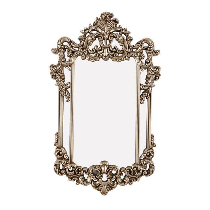 French Carved Bathroom Bedroom Makeup Living Room Decorative Mirror