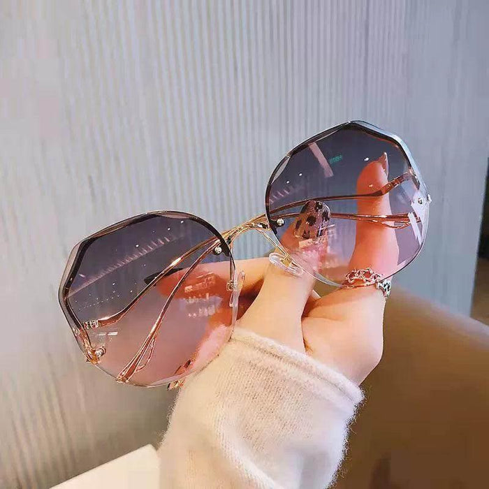 Dio Gradient Designer Vintage Pilot Retro Shades Cutting Lens Sunglasses - Dio Kollections