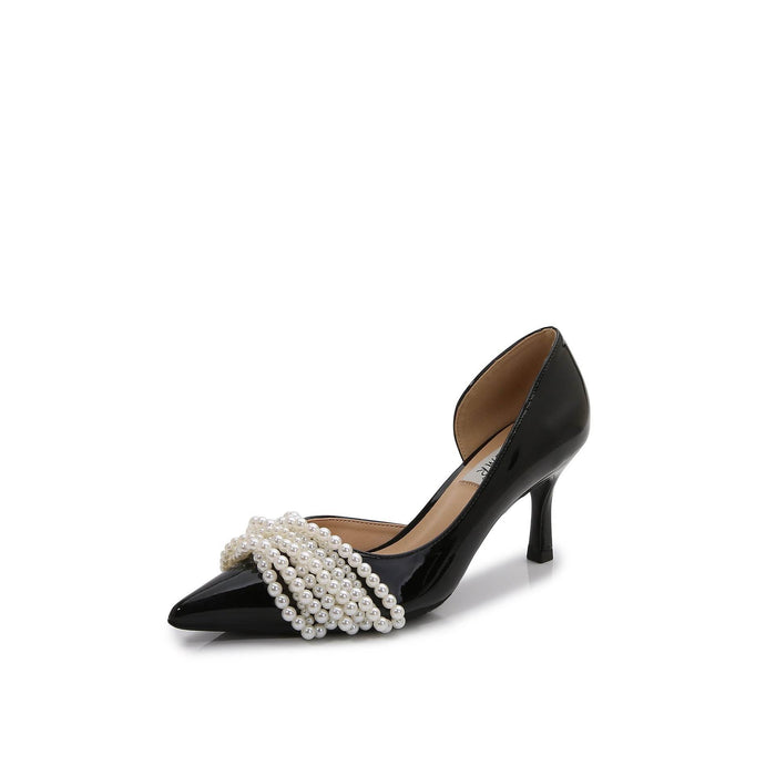 Dio Stiletto Pearl Fairy Tale Wedding Bridesmaid Bridal Shoes - Dio Kollections