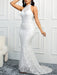 Dio 2024 Mermaid Backless High Neck Wedding Dress - Dio Kollections