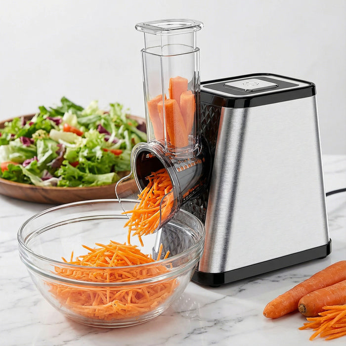 Electric Vegetable Cutter Five-in-One Shredder Slice Strip Grind