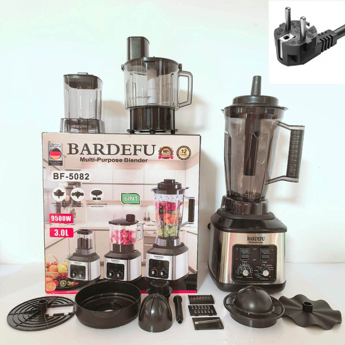 Commercial 3L High-Power 9500W 8 in 1 Stainless Steel Blender & Mixer - Dio Kollections