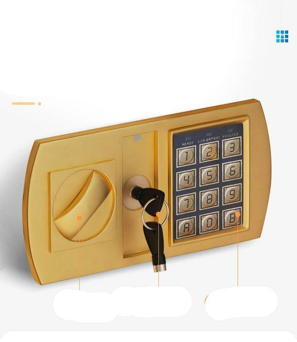 Smart Bedside Table Safe Integrated Bedroom Luxury Wireless Charging Storage Cabinet - Dio Kollections