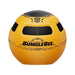 Yellow toy ball with 'Transformers Bumblebee' branding on a white background