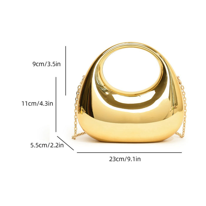 Dio Dinner Clutch Acrylic Handbag High-End Box Bag Single Shoulder