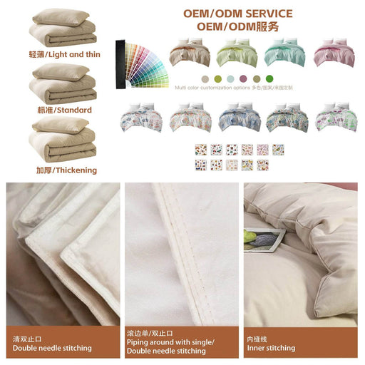 Dio hollow Quilt Winter Thick Large Double Bed Quilt Core - Dio Kollections