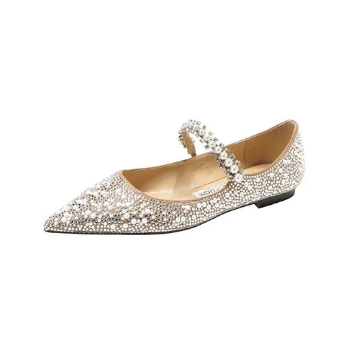 Dio Crystal Queen Apricot Stiletto Wedding Pumps - Dio Kollections