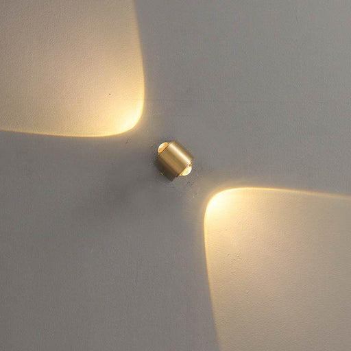 Nordic Light Luxury All Copper Wall Lamp Creative Background Wall Projection Atmosphere Lamp - Dio Kollections