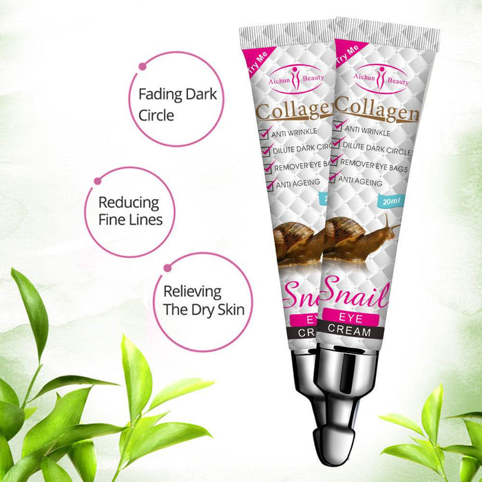 Snail Eye Cream Moisturizing and Brightening Eye Cream Skin Care - Dio Kollections