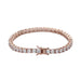 Copper Tennis Chain 3mm 4mm 5mm Copper Micro-Inlaid Zircon Single Row Bracelet - Dio Kollections