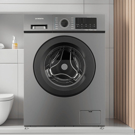 Skyworth 10kg Fully Automatic Drum Washing Machine with Dehydration Function - Dio Kollections