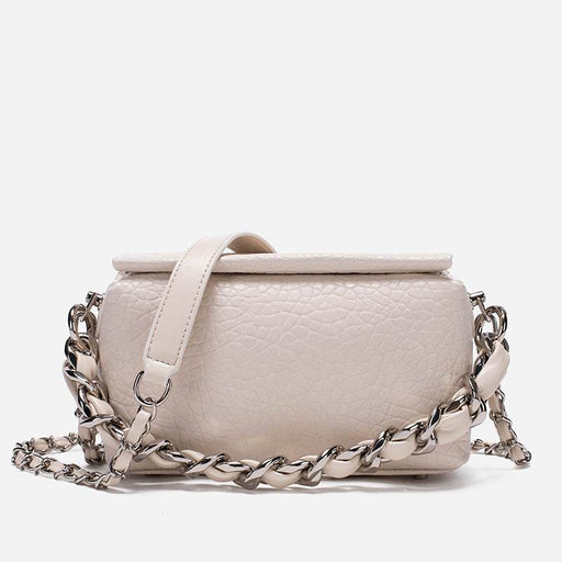 Dio Trendy Lychee Pattern Box Bag with Chain for Women - Dio Kollections