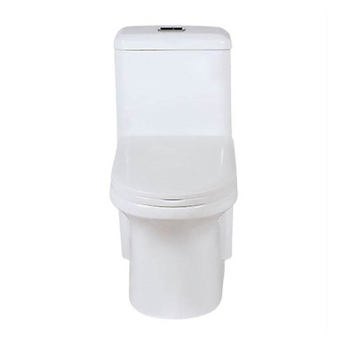 Simple Ceramic Toilet Super Swirl One-piece Floor Silent Flush Toilet - Dio Kollections