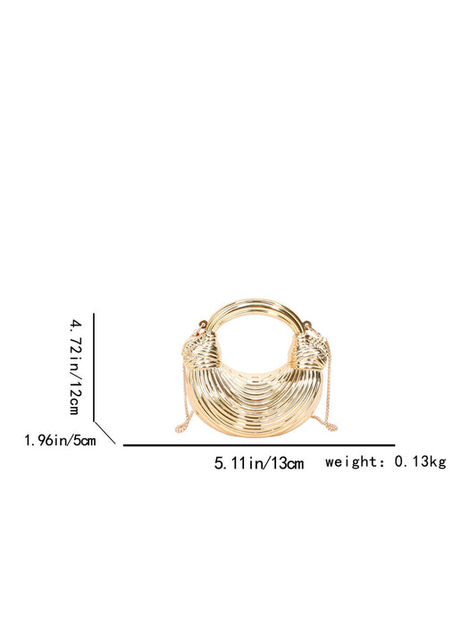 Clutch Bag Women Fashion Western Style Personality Trendy Handbag Crescent Bag