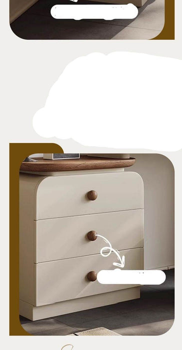 Modern Walnut Solid Wood Dressing Table with Multi-Storage and Mirror Options - Dio Kollections