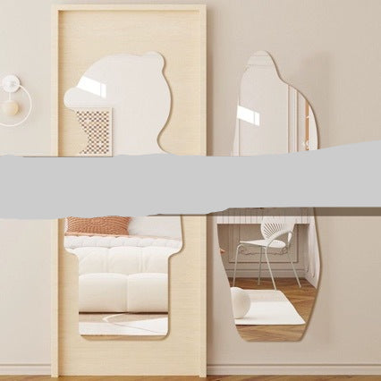 Full-body Special-Shaped Frameless Self-Adhesive Decorative Mirror