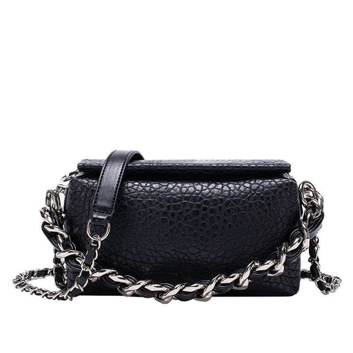 Dio Trendy Lychee Pattern Box Bag with Chain for Women - Dio Kollections