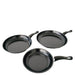 Pot Set 3 Piece Set Three Piece Cookware Set Pan Wok Frying Pan - Dio Kollections