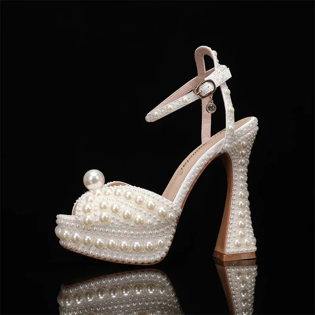 Dio Stylish Open Back Gladiator Wedding Shoe - Dio Kollections