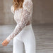 Dio Jumpsuit Rompers Lace Overalls - Elegant Outfits Work Jumpsuits - Dio Kollections