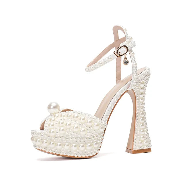 Dio Stylish Open Back Gladiator Wedding Shoe - Dio Kollections