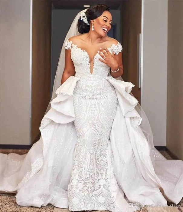 Gorgeous Off Shoulder Neck Lace Applique Beaded African Mermaid Gown. Dio Kollections Gorgeous Off Shoulder Neck Lace Applique Beaded African Mermaid Gown. Dio Kollections