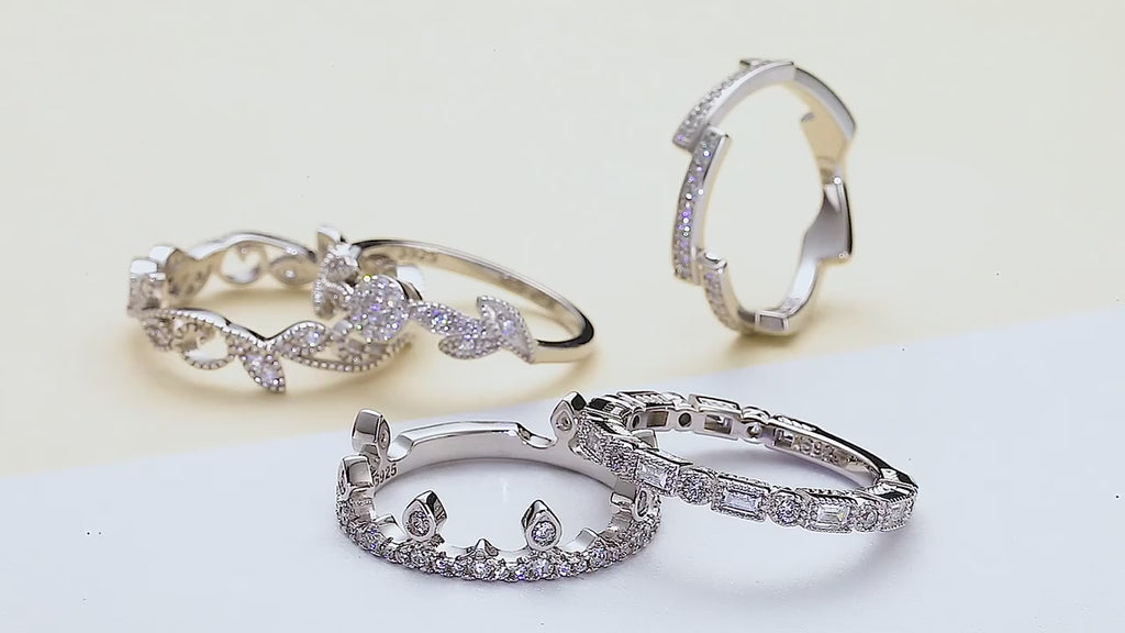 video of wedding ring displayed