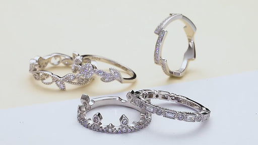 video of wedding ring displayed