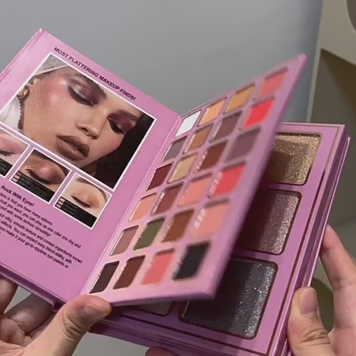 eye shadow palette video