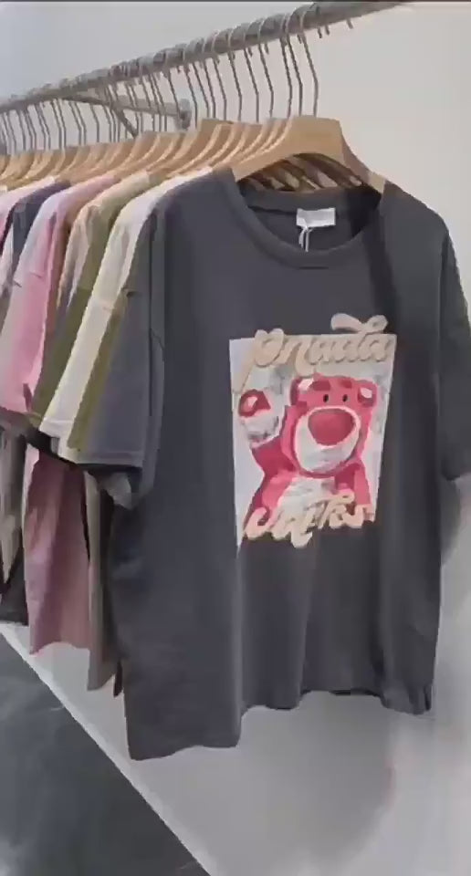 video of t shirts