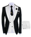 Dio High Quality Gentleman Personality 3pieces Multi-color Men Casual wedding Suits - Dio Kollections