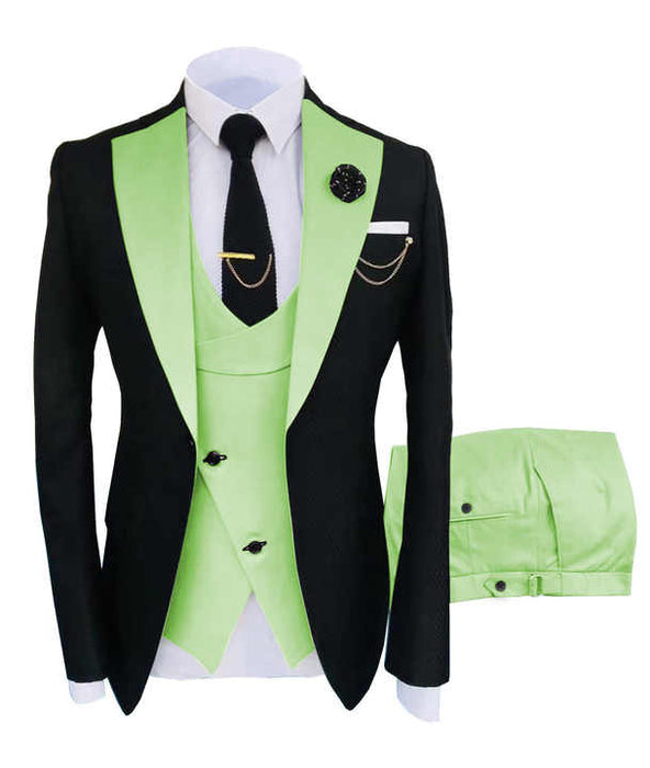 Dio High Quality Gentleman Personality 3pieces Multi-color Men Casual wedding Suits - Dio Kollections