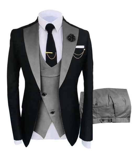 Dio High Quality Gentleman Personality 3pieces Multi-color Men Casual wedding Suits - Dio Kollections