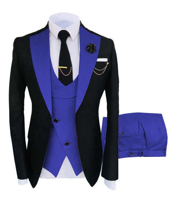 Dio High Quality Gentleman Personality 3pieces Multi-color Men Casual wedding Suits - Dio Kollections